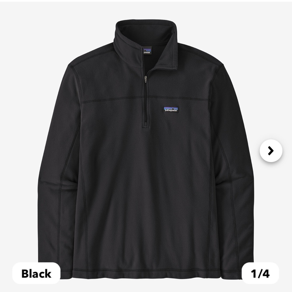 PATAGONIA Micro D Fleece Quarter Zip
